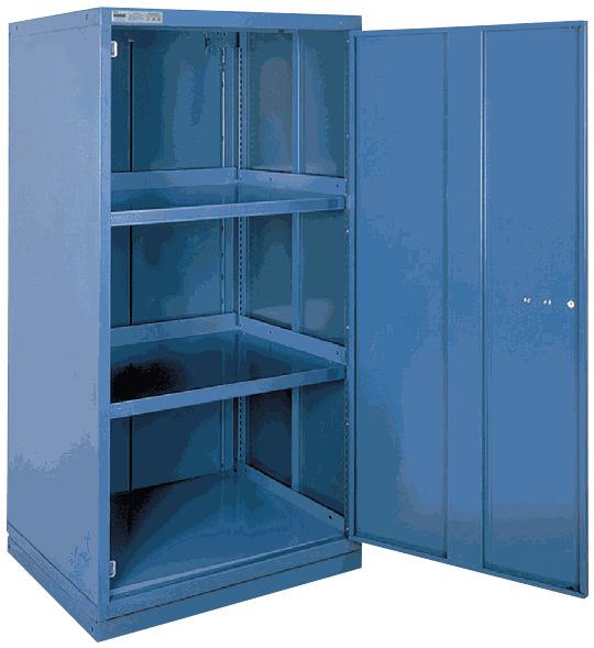 Vidmar DWD3402 Shelf-Door Cabinet, Double-Wide