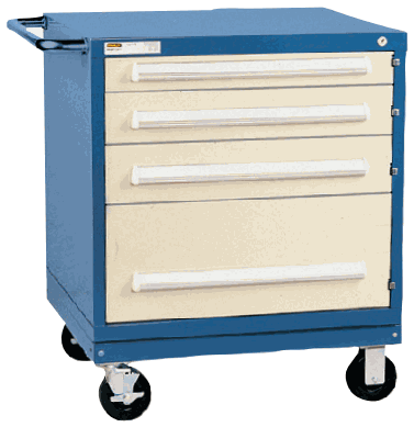 Vidmar RP1441A Mobile Cabinet, 4 drawers