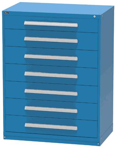 Vidmar RP3512A Eye-Level Modular Drawer Cabinet, 7 drawers