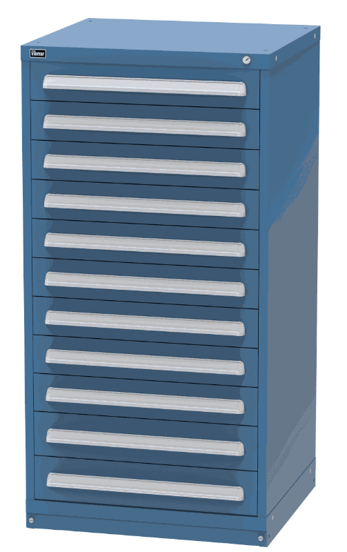 Vidmar SEP3062A modular drawer cabinet, Dark Blue