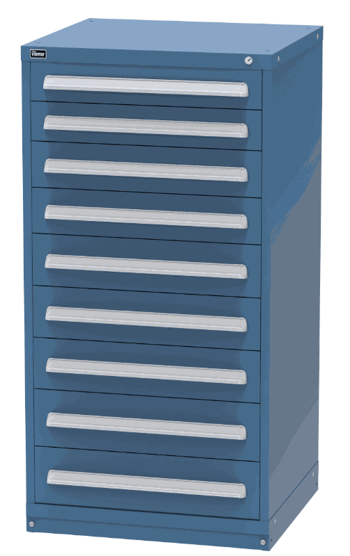 Vidmar SEP3140A modular drawer cabinet, Dark Blue